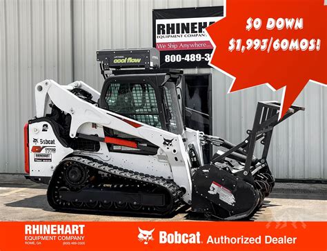 bobcat t770 forestry package for sale|bobcat forestry mulcher for sale.